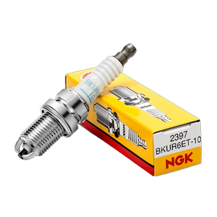 NGK镍合金火花塞 BKUR6ET-10 2397 单支装适用于高尔夫宝来奥迪A6