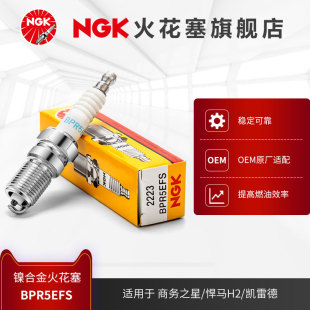 NGK镍合金火花塞BPR5EFS 适用于GMC商务之星Express悍马H2 2223