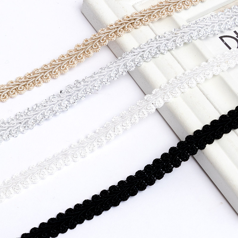 5米新款彩色人字花边辅料diy手工包边材料烫金服装花边领口袖口边,居家布艺,花边,淘宝优惠券,粉丝福利购,淘宝优惠卷