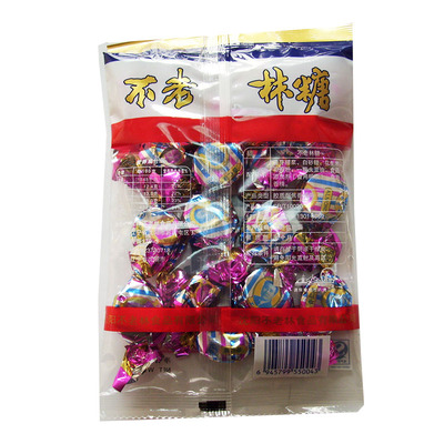 包邮沈阳特产不老林糖果杏仁味500克喜糖什锦花生牛轧糖零食