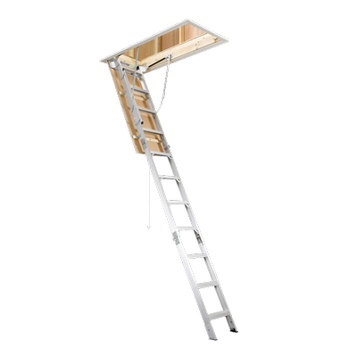 稳耐加厚铝合金别墅ah2210b梯子