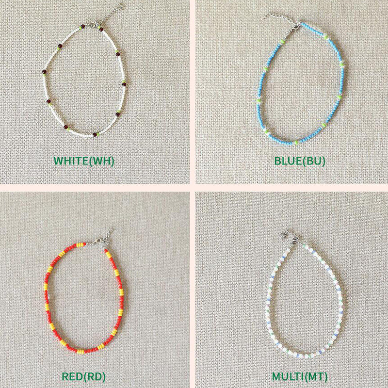 锦小和 amber韩国童装小女孩儿童项链2025夏女童时尚珠子洋气饰品