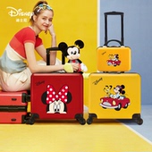 迪士尼儿童行李箱女孩可坐骑卡通可爱宝宝旅行箱男孩拉杆登机箱