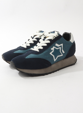 42码 AT0LANTIC ST0ARS 男款帅气蓝色休闲鞋 530