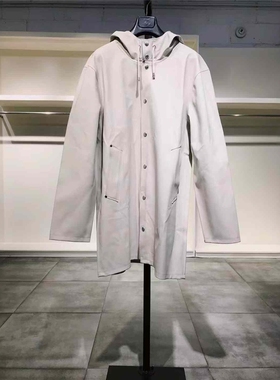 L-XL穿 STUTTERHEIM 男款长款风衣 810