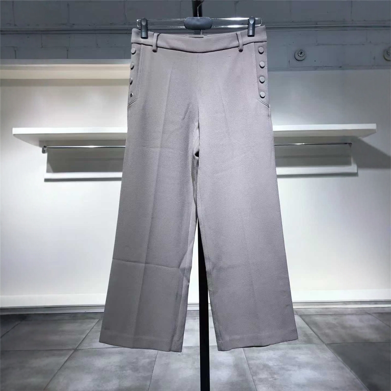 S-M穿 ARM JE 优雅灰色时装裤 235