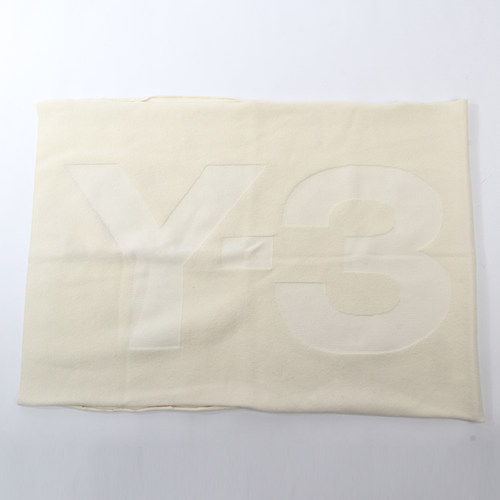 Y*3 经典LOGO羊毛围巾 455