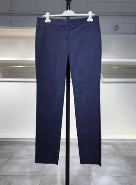 M-L穿  VA GA 深蓝色洋装裤 985