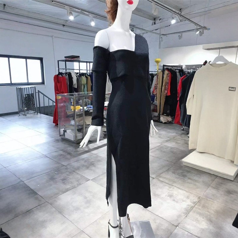 M-小L穿 PROENZA SCHOULER 性感单肩不规则连衣裙 1830,女装/女士精品,连衣裙,淘宝优惠券,粉丝福利购,淘宝优惠卷