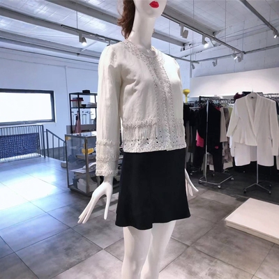 XS-S-M-L穿 TWINSET 优雅珠花洋装外套 699