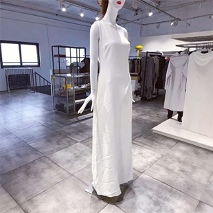 XS-S穿 HALSTON 自信又大气曼妙修身礼服裙 938