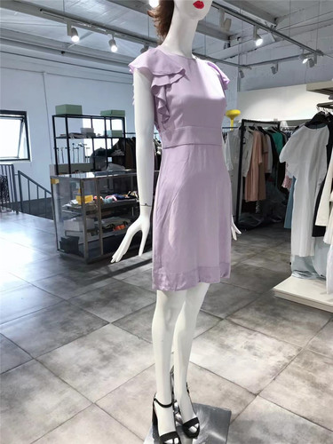 夏日甜美小花边连衣裙