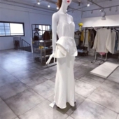 M穿 BADGLEY MISCHKA 漂亮小抹胸礼服裙 1510