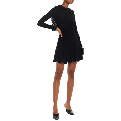 XS-S穿 VA GA 优雅蕾丝花连衣裙 3470