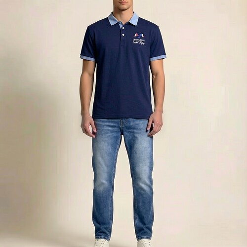 M-L穿 NORTH SAILS 男装常规字母时尚潮流翻领短袖polo衫 338