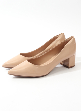 36 37码 AR0EZZO 裸色时装单鞋 455