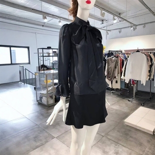 丝衫 黑色系带洋装 ZIMMERMANN 810 S穿