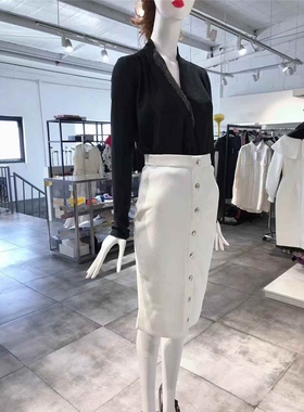 S-小M穿 GIV 简约针织半裙 1355