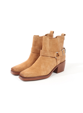 5 7 8.5码 SA0M ED0ELMAN 舒服又高挑翻毛细麂皮时装靴 650