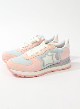 37码 AT0LANTIC ST0ARS 恬美粉蓝休闲鞋 355