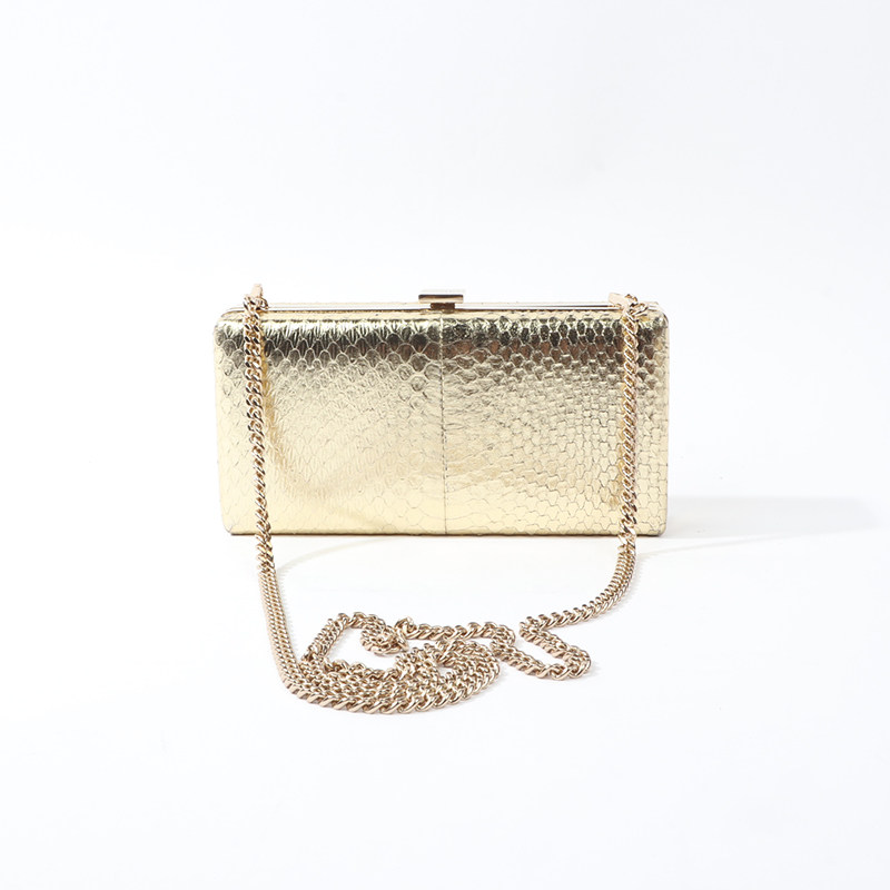 DS2 靓丽金色蛇纹时装包 1588