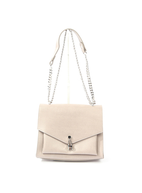 LA0URA DI MA0GGIO 漂亮米白色牛皮时装包 766