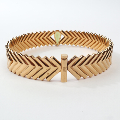 LE0DA MA0DERA 立体纹理时装项圈 810