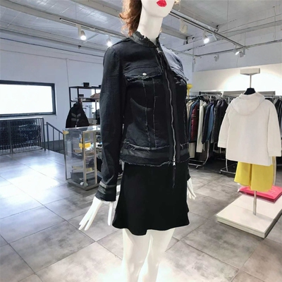 XS-S穿 BE EDGY 复古洋装牛仔外套 570