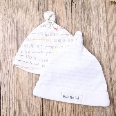 外贸欧美 春秋宝宝纯棉遮阳帽 可爱卡通超萌婴儿 新生儿胎帽子