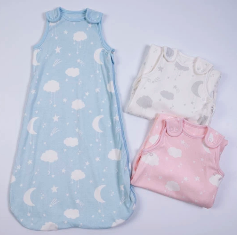 NX外贸欧美婴幼儿夏款1托纯棉防踢被空调被春秋拉链睡袋宝宝 2.5T