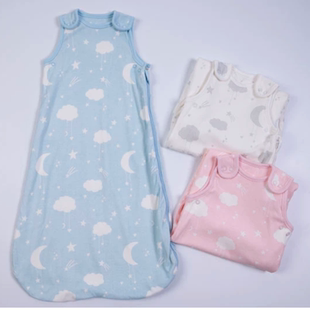 NX外贸欧美婴幼儿夏款1托纯棉防踢被空调被春秋拉链睡袋宝宝 2.5T