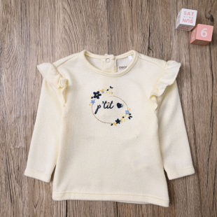 外贸欧美女童春秋薄针织衫 毛线衣上衣 女宝套头外套甜美毛衣长袖