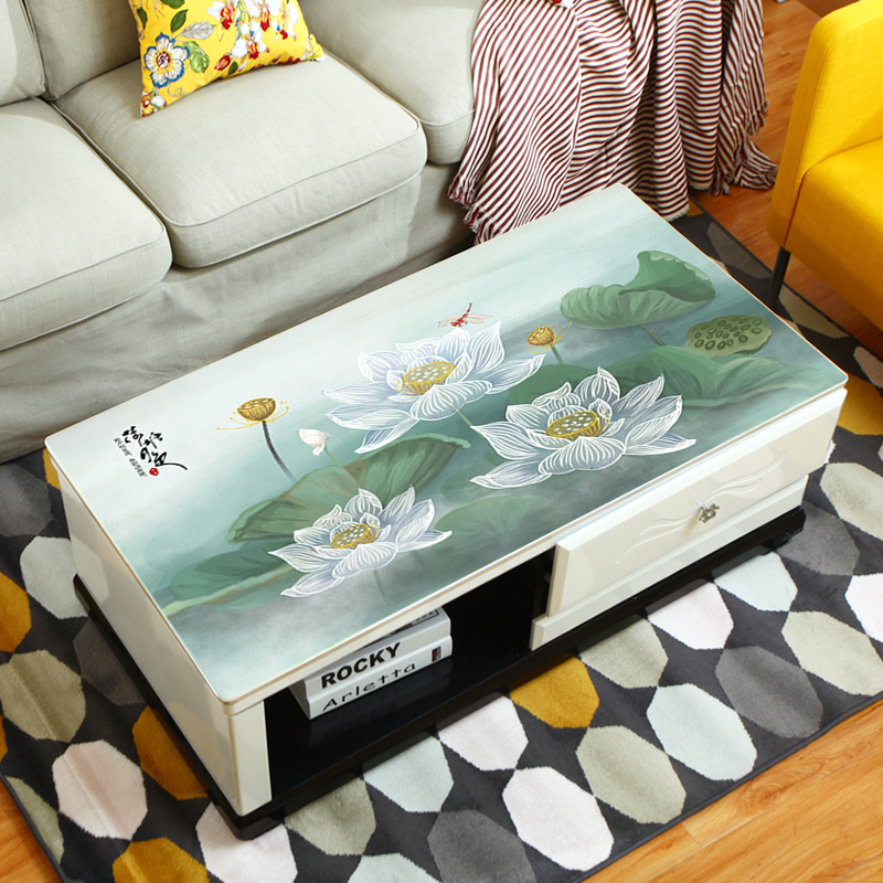 茶几垫防水防油长方形办公室pvc