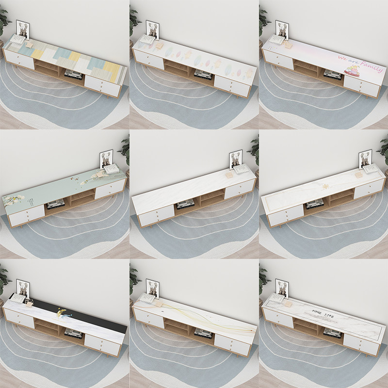 简约现代茶几电视柜桌垫防水防污免洗客厅防尘罩网红软质玻璃桌布,居家布艺,桌布,淘宝优惠券,粉丝福利购,淘宝优惠卷