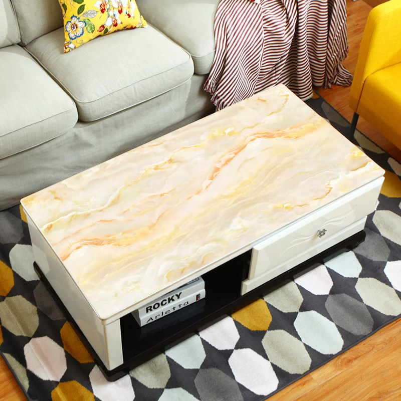 北欧风防水防油大理石桌布免洗防烫隔热餐桌茶几垫软玻璃pvc桌垫,居家布艺,桌布,淘宝优惠券,粉丝福利购,淘宝优惠卷