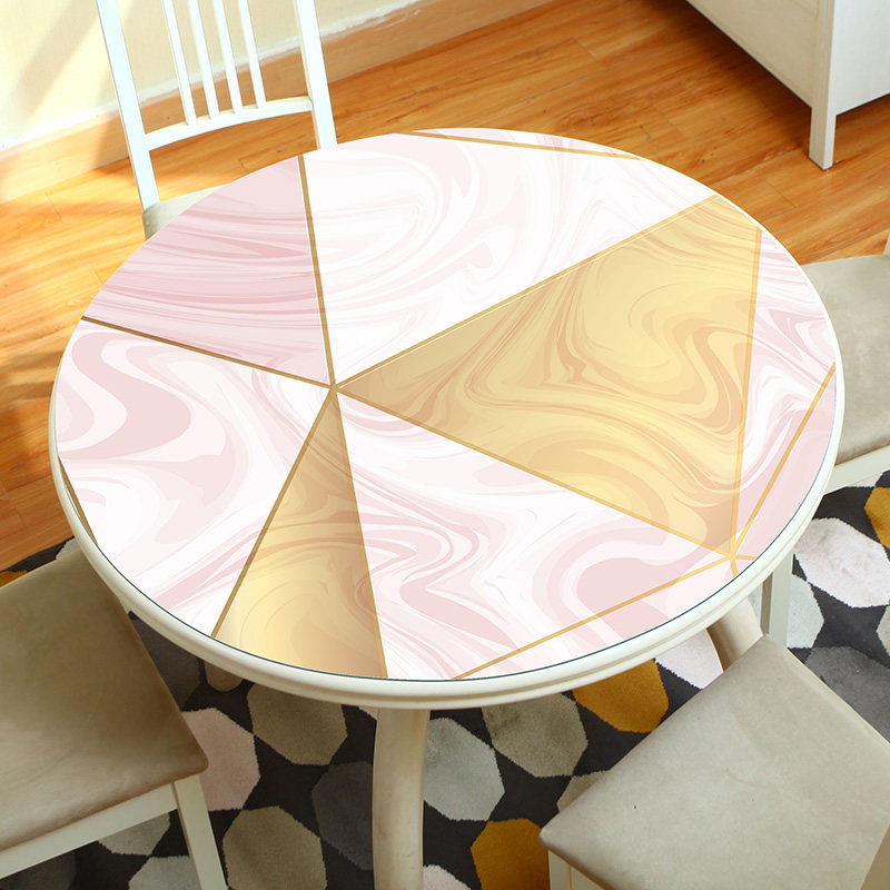 Tablecloths circular Like a breath of fresh air Net Red Round table mat waterproof Anti scald Disposable Modern minimalist Table clothin the Home Fabric , Table cloth , Wallpaper  category - from Buy2taobao.com to provide professional Taobao agent buy service