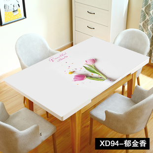 桌布防水防油免洗北欧软玻璃桌垫pvc长方形家用隔热垫餐桌垫加厚