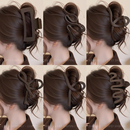 高级感磨砂咖色大号抓夹女2025新款 后脑勺盘发鲨鱼夹头发夹子头饰