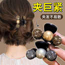 轻奢水钻小抓夹女2025年新款 气质刘海夹公主头发夹半扎发夹子头饰