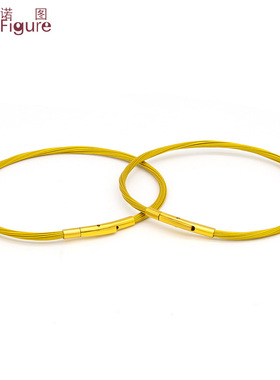 FanoFigure/法诺图钢丝编织串珠手绳DIY饰品转珠本命年男女细手绳