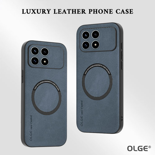 适用小米pocof8ultra手机壳poco f8pro国际版简约皮革xiaomi全包保护套p0c0f8pr0超薄软边u皮纹uitra磁吸男款