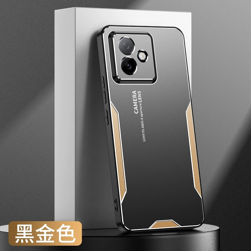 适用华为hi畅享80s手机壳JLG一AN00简约创意hl畅想8os磨砂金属背板5g全包镜头嗨畅亨ANOO超薄防刮JLGAN新款H1