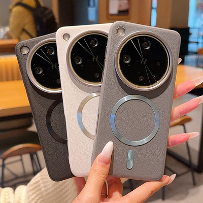 适用oppofindx8s+手机壳findx8s加简约轻奢素皮oppox8全包保护套find x8pro超薄皮质opfindx8ultra磁吸充电8u