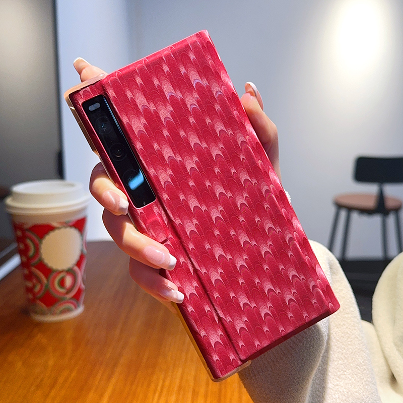 适用华为matexs2手机壳mate xs2时尚轻奢皮革mxs2折叠屏mataxs2翻盖式皮套mtxs前后metaxs带盖metexs全包mxs2