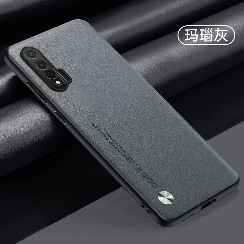 适用华为nova6手机壳nove65g简约nave皮4g全包镜头n6保护套novo6se超薄nowa皮革n0va防摔note男noⅴa新款5g