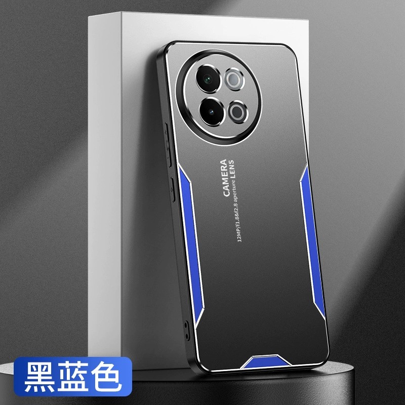 适用vivoy38手机壳y385g简约磨砂viv0丫38金属背板5g全包镜头后壳步步高vⅰvoy超薄vovoy防滑V2343新款voviy