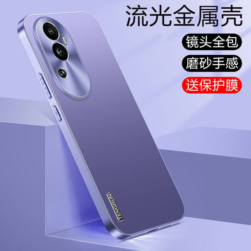 适用opporeno10手机壳reno10pro十创意oppo纯色磨砂rone10por+曲屏5g金属镜头全包opρo超薄PHU110防摔ren0新