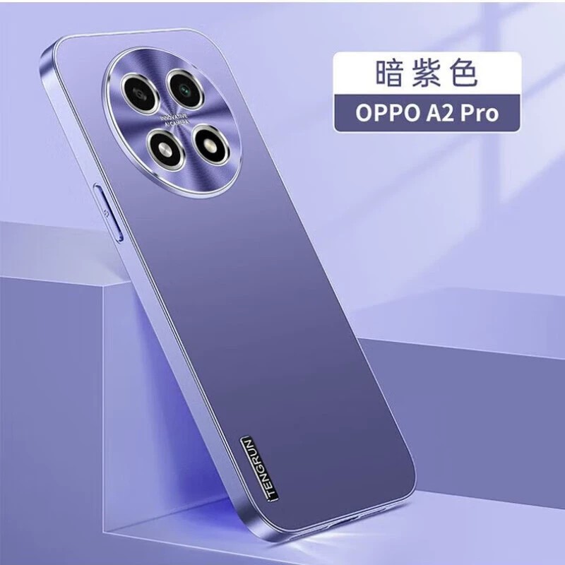 适用oppoa2pro手机壳a3pro时尚磨砂opρo金属镜头全包pr0后壳opooa超薄0pp0直边PJG110防摔PJY110男por女opa