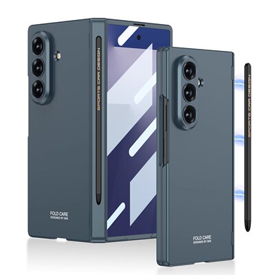 适用三星Zfold7手机壳磁吸铰链全