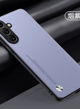 适用三星m16手机壳galaxym16简约素皮galaxy全包边5g保护套SM一M166P超薄m165g硅胶皮革case皮纹Samsung男女